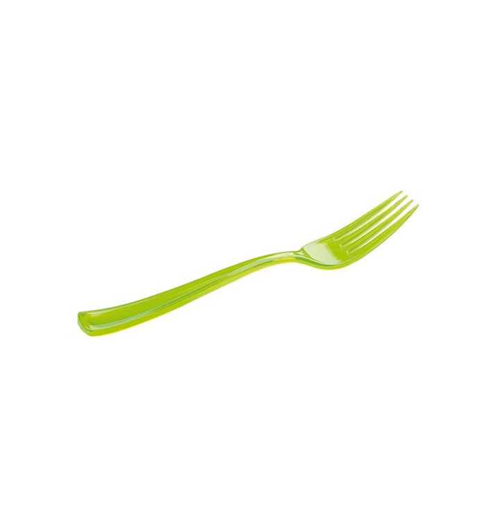 Plastic Fork Premium Green 19 cm (10 Units) Plastic Fork Premium Green 19 cm (10 Units)