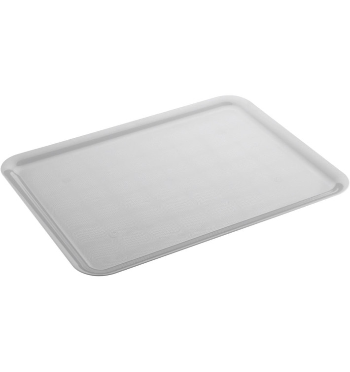 Plastic Tray White 37x50cm (4 Units) Plastic Tray White 37x50cm (4 Units)
