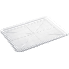 Plastic Tray Clear 37x50cm (4 Units) 