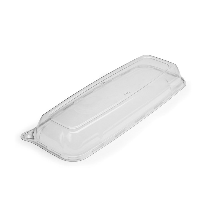 Plastic Lid for Tray 17x45x5 cm (4 Units) Plastic Lid for Tray 17x45x5 cm (4 Units)