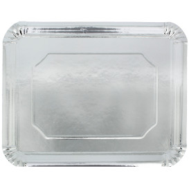 Paper Tray Rectangular shape Silver 34x42cm (200 Units)