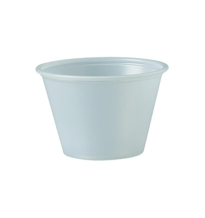 Plastic Souffle Cup PS Clear 75ml Ø6,6cm (250 Units) Plastic Souffle Cup PS Clear 75ml Ø6,6cm (250 Units)