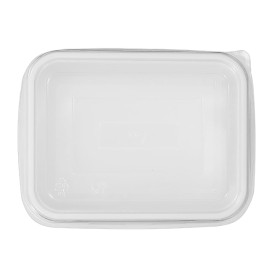 Plastic Deli Container with Plastic Lid PP Tamper-Evident 365ml Ø9,5 (456  Units)