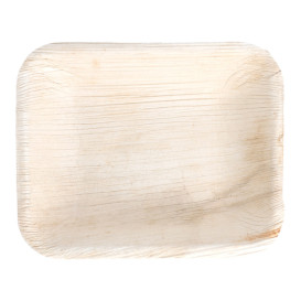 Palm Leaf Tray Rectangular Shape 16x12,5x3cm (200 Units)