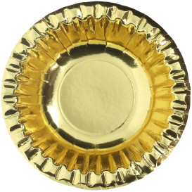 Paper Bowl "Party" Gold Ø16cm (90 Units)