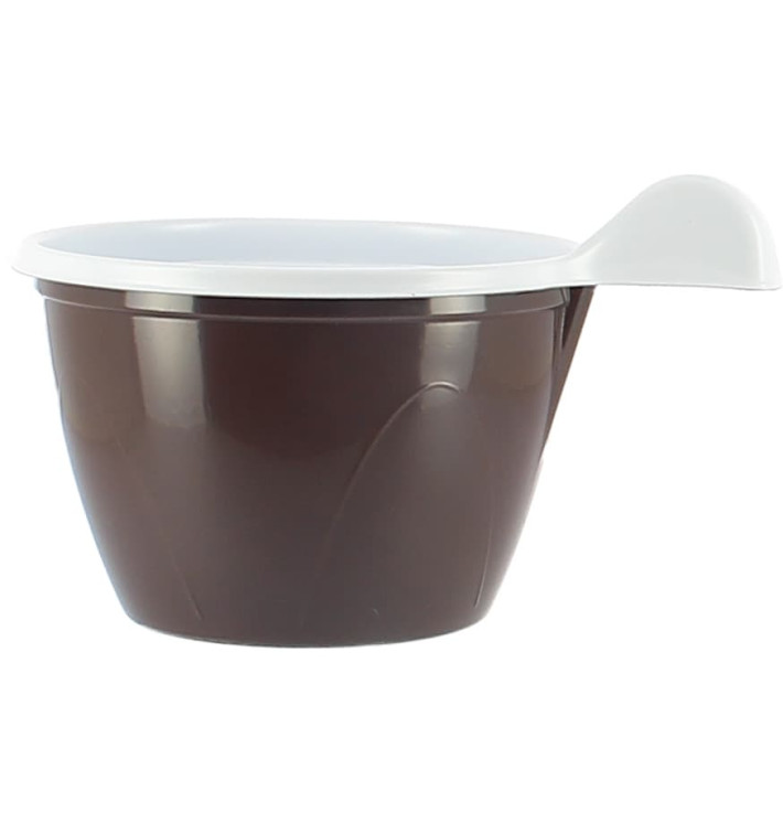 Plastic Cup Chocolate 100 ml (20 Units) Plastic Cup Chocolate 100 ml (20 Units)