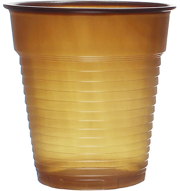 Plastic Cup PS Vending Brown 166ml Ø7,0cm (3000 Units) Plastic Cup PS Vending Brown 166ml Ø7,0cm (3000 Units)