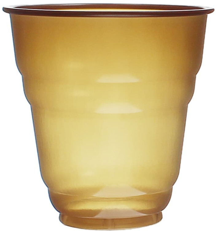 Plastic Cup PS Vending "Design" Brown 166ml Ø7,0cm (100 Units) Plastic Cup PS Vending "Design" Brown 166ml Ø7,0cm (100 Units)