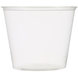 Plastic Souffle Cup PET Crystal 165ml Ø7,3cm (250 Units) 