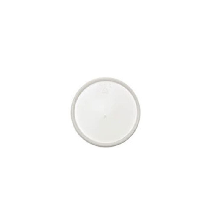 Plastic Lid PS Flat for Foam Container Ø12,7cm (100 Units) Plastic Lid PS Flat for Foam Container Ø12,7cm (100 Units)