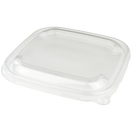 Plastic Lid PP Clear for Bowl 17x17cm (50 Units)