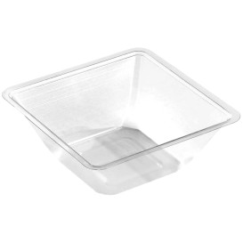 Plastic Mini-Bowl PET Heat Sealable 175ml 9x9x4cm (50 Units)