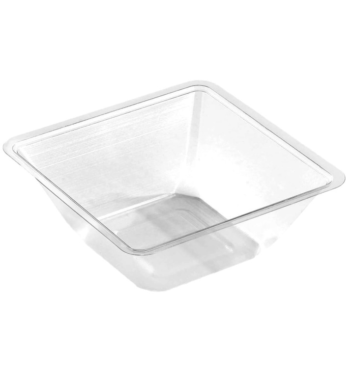 Plastic Mini-Bowl PET Heat Sealable 175ml 9x9x4cm (600 Units) Plastic Mini-Bowl PET Heat Sealable 175ml 9x9x4cm (600 Units)