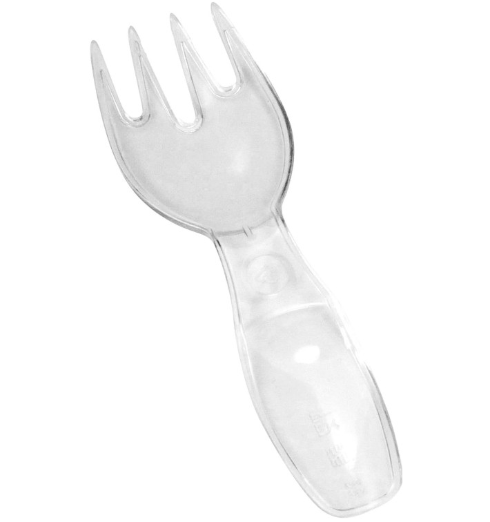 Plastic Tasting Mini Fork Small Size 8cm (2000 Units) Plastic Tasting Mini Fork Small Size 8cm (2000 Units)
