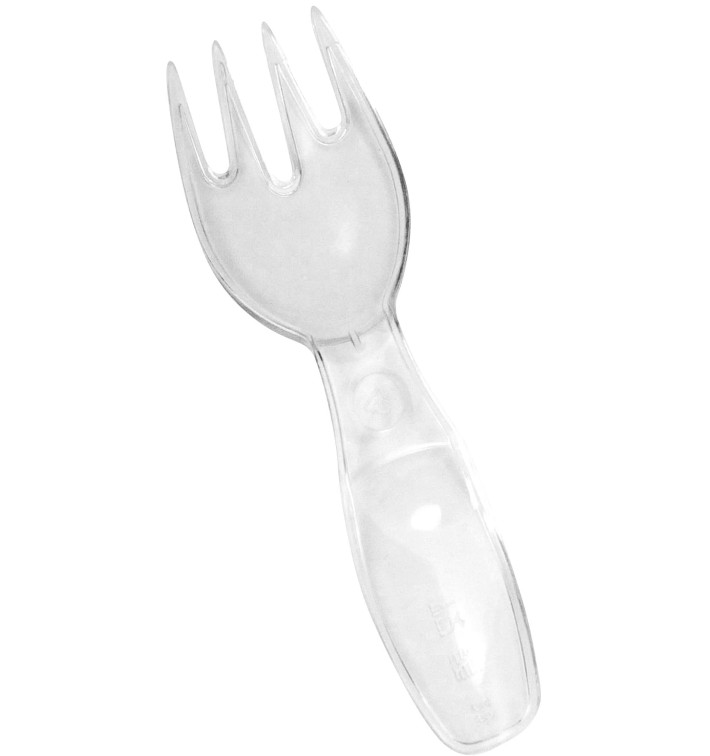 Plastic Tasting Mini Fork Large Size 10cm (2000 Units) Plastic Tasting Mini Fork Large Size 10cm (2000 Units)