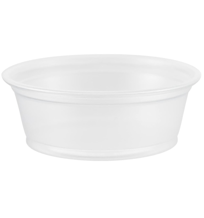 Plastic Souffle Cup PP Clear 45ml Ø6,6cm (125 Units) Plastic Souffle Cup PP Clear 45ml Ø6,6cm (125 Units)