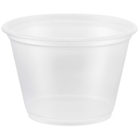 Plastic Souffle Cup PP Clear 75ml Ø6,6cm (125 Units)  