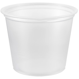 Plastic Souffle Cup PP Clear 165ml Ø7,3cm (2500 Units) 