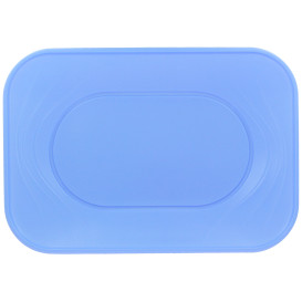 Plastic Tray Microwavable "X-Table" Violet 33x23cm (60 Units)