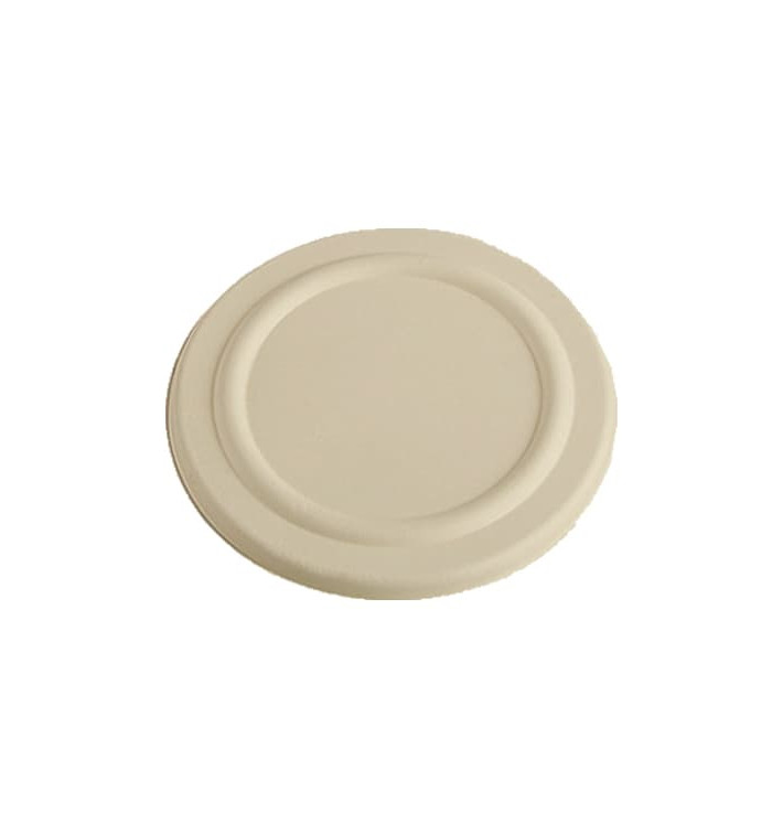 Sucarcane Lid Container 500ml Natural Ø11,5cm (50 Units) Sucarcane Lid Container 500ml Natural Ø11,5cm (50 Units)