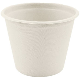 Sugarcane Container White Ø11cm 450ml (50 Units) 