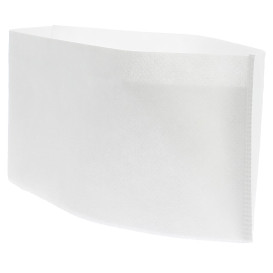 Disposable Chef Hat Pill Box White (100 Units)