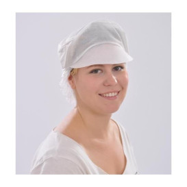 Disposable Bouffant Cap Viser without Pickup 