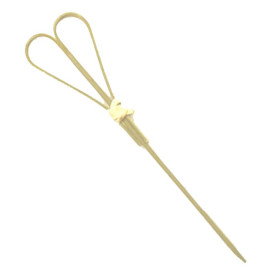 Bamboo Food Pick Heart Design 15cm (10000 Units)