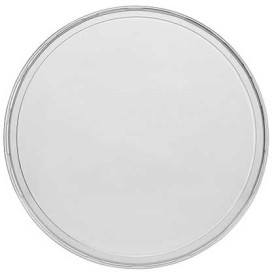 Plastic Lid for Deli Container PP Clear 350, 500 y 1000ml Ø11,5cm (50 Units)