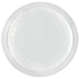 Plastic Lid PP "Deli" Translucent Ø12cm (500 Units)