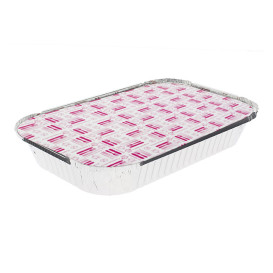 Paper Lid for Foil Pan "15 Cannelloni" 1500 ml (100 Units)  