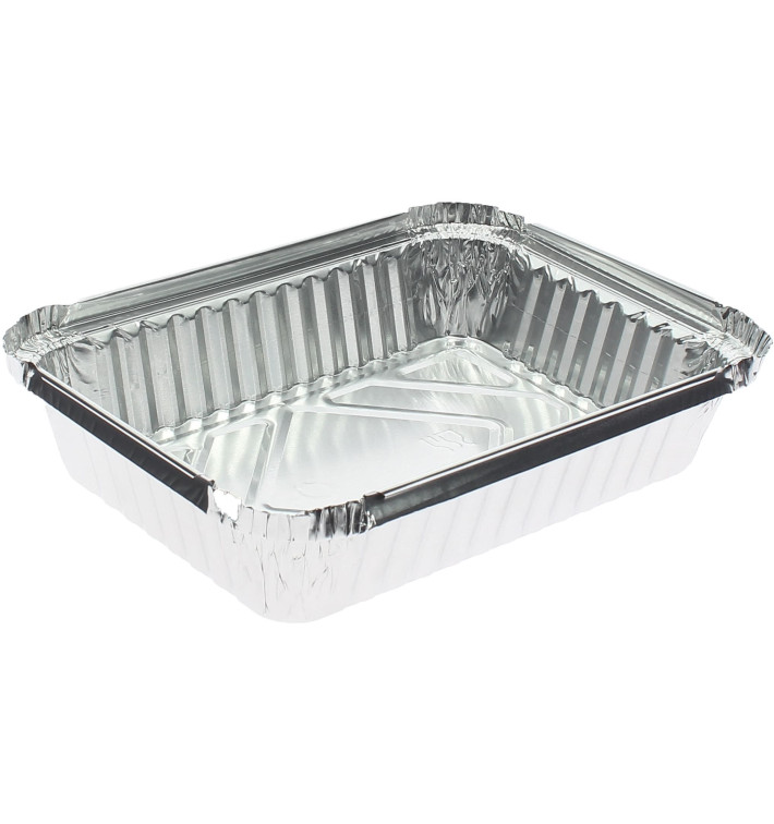 Foil Pan "6 Cannelloni" 590ml 19,1x14,1x3,3cm (1000 Units) Foil Pan "6 Cannelloni" 590ml 19,1x14,1x3,3cm (1000 Units)