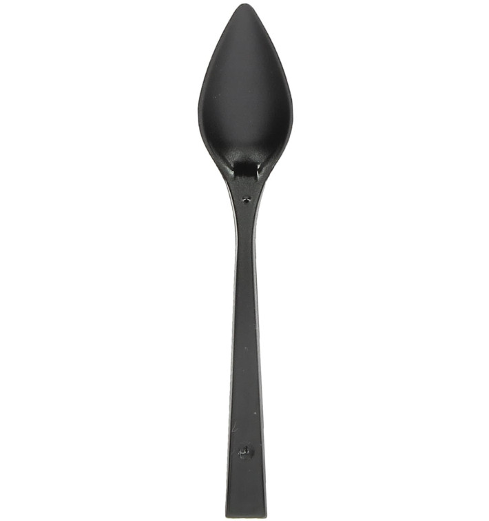 Tasting Teaspoon "Charme" Black 10cm (600 Units) Tasting Teaspoon "Charme" Black 10cm (600 Units)