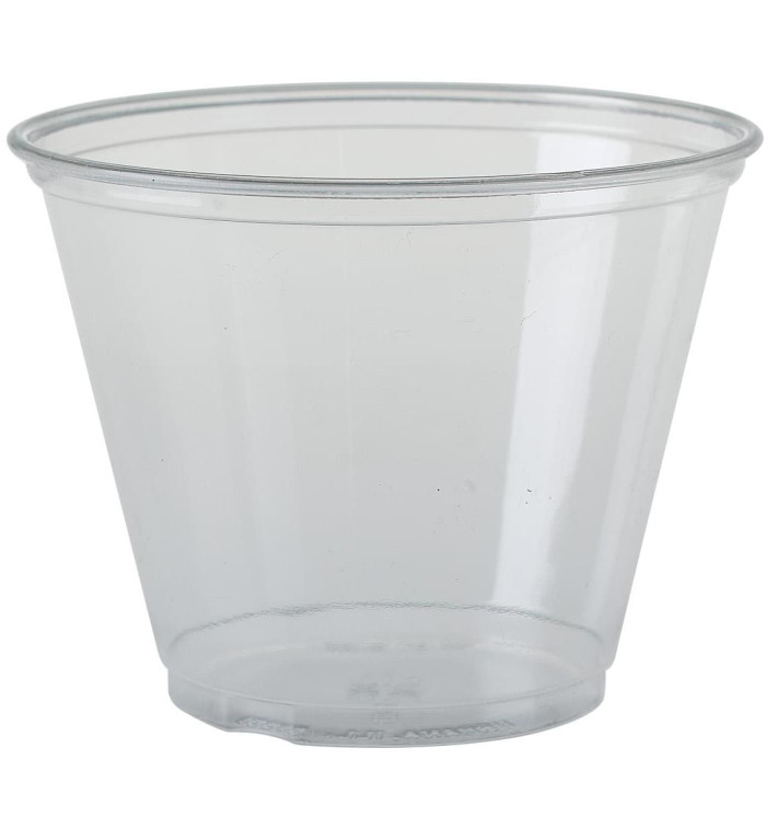 Plastic Cup PET Crystal Solo® 9Oz/266ml Ø9,2cm (50 Units) Plastic Cup PET Crystal Solo® 9Oz/266ml Ø9,2cm (50 Units)
