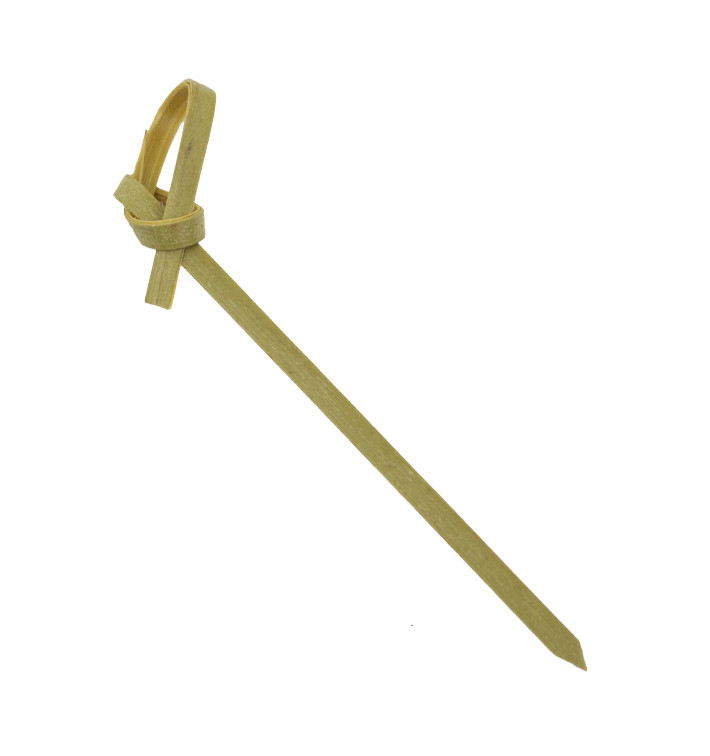 Bamboo Food Pick Bow Design 90cm (100 Units) Bamboo Food Pick Bow Design 90cm (100 Units)