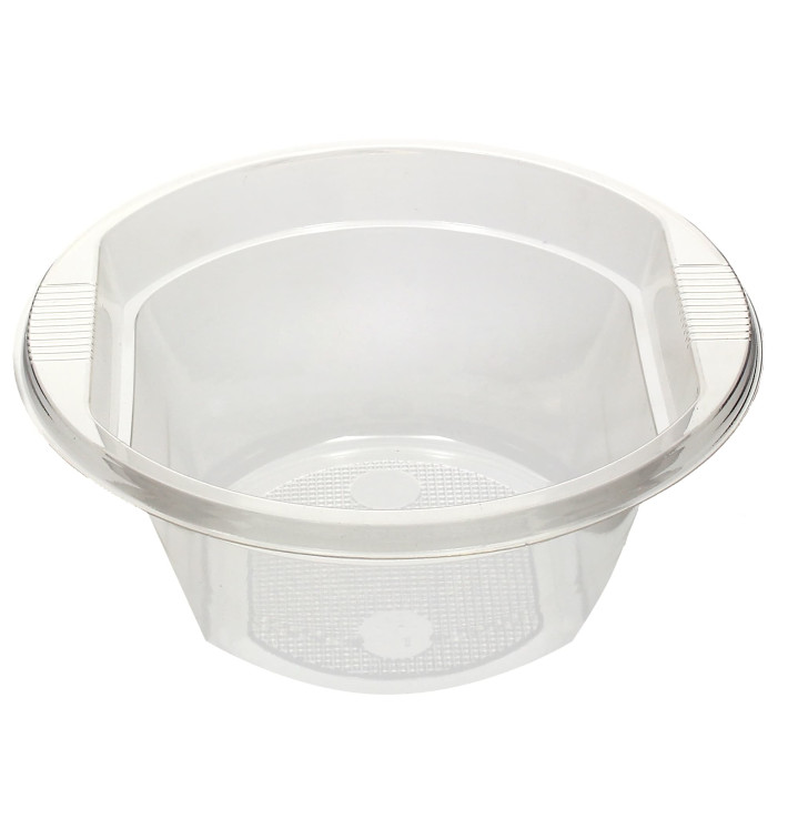 Plastic Bowl PS Crystal 300ml Ø12cm (20 Units) Plastic Bowl PS Crystal 300ml Ø12cm (20 Units)