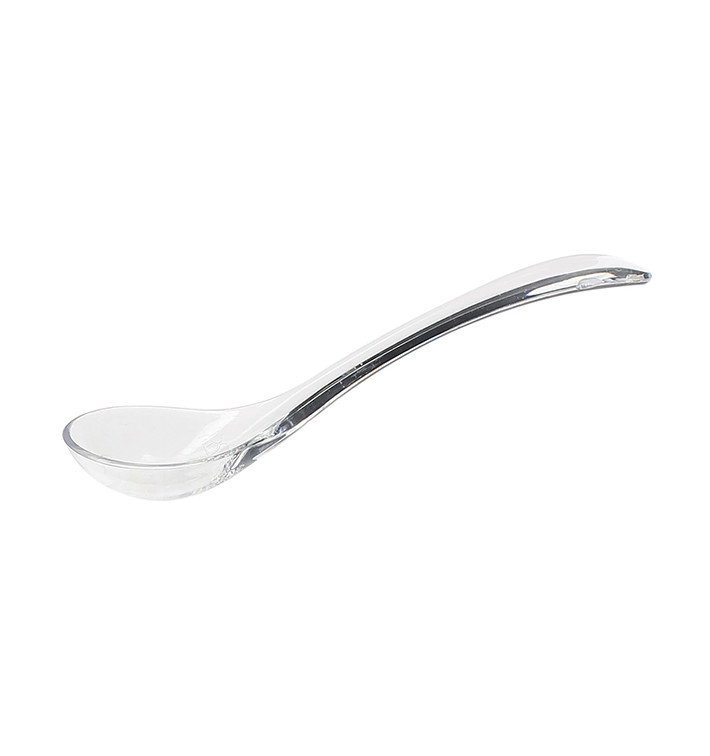 Tasting Spoon Clear 8 cm (24 Units) Tasting Spoon Clear 8 cm (24 Units)