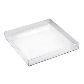 Plastic Tray Clear 30x30cm (1 Unit) 