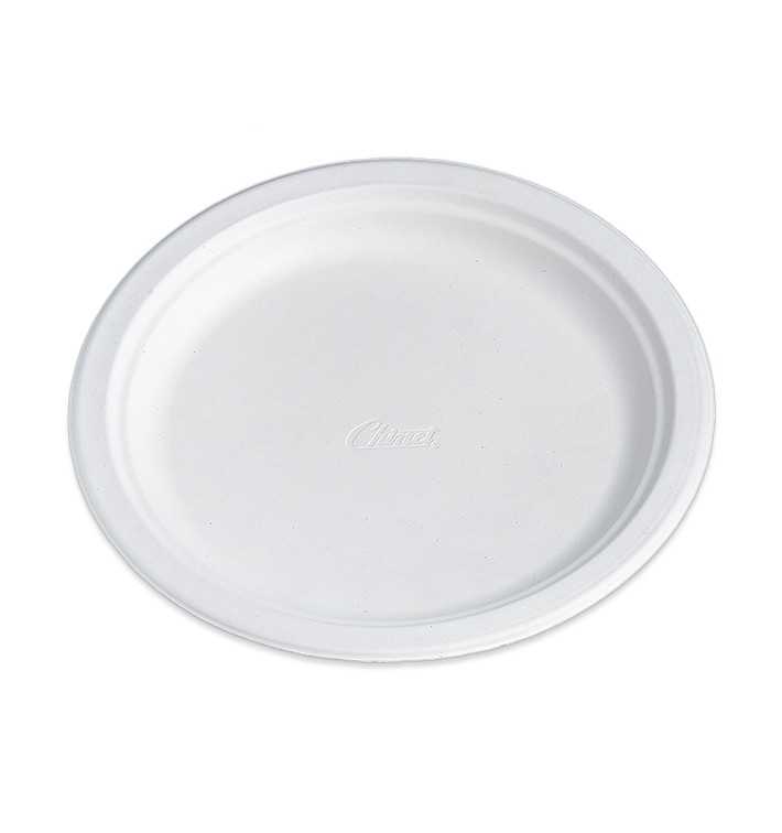 Paper Plate Wood Pulp Chinet White 24 cm (100 Units) Paper Plate Wood Pulp Chinet White 24 cm (100 Units)