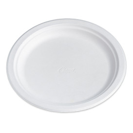 Paper Plate Wood Pulp Chinet White 24 cm (400 Units)