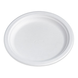 Paper Plate Wood Pulp Chinet White 27 cm (125 Units) 