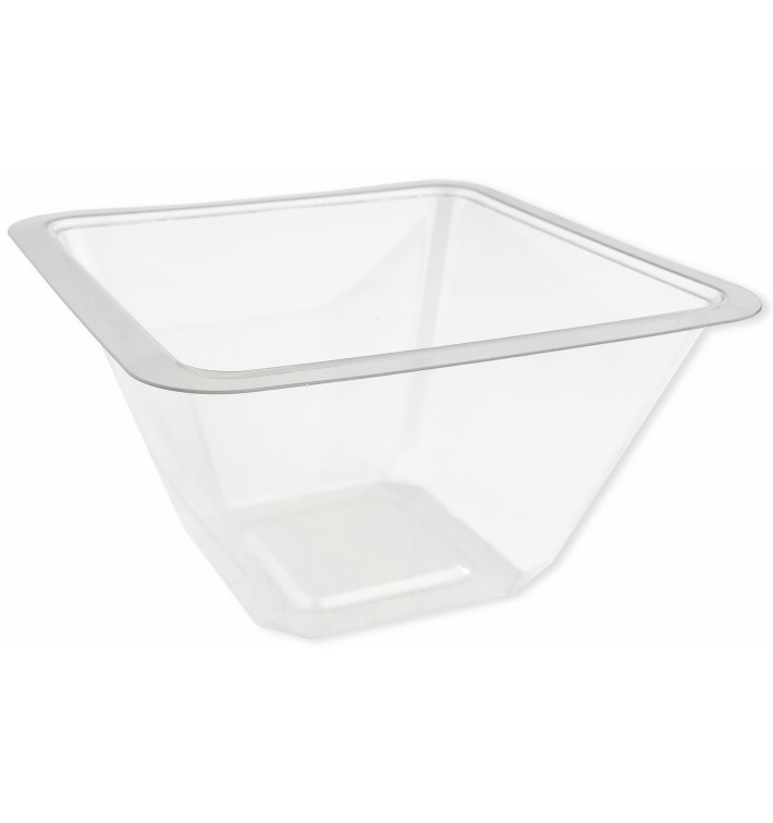Plastic Bowl PET Heat sealable 375ml 12x12x7cm (50 Units) Plastic Bowl PET Heat sealable 375ml 12x12x7cm (50 Units)