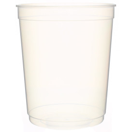 Plastic Deli Container PP Clear 1000 ml Ø11,5cm (250 Units)