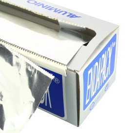 Aluminium Foil Wrap with Dispenser Box 40cmx300m 4Kg (1 Unit) 