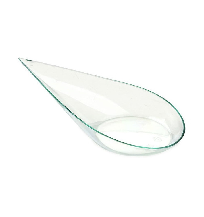 Tasting Spoon PS Tipped "Water Green" 5x10cm (200 Units) Tasting Spoon PS Tipped "Water Green" 5x10cm (200 Units)