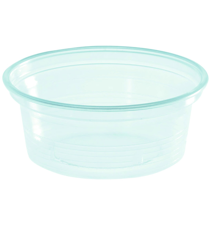 Plastic Souffle Cup PS Clear 50ml Ø7cm (1000 Units) Plastic Souffle Cup PS Clear 50ml Ø7cm (1000 Units)