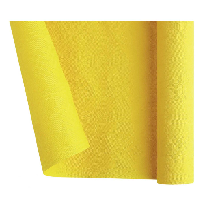 Paper Tablecloth Roll Yellow 1,2x7m (25 Units)