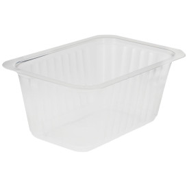 Plastic Deli Container PP Heat Sealable 500ml (100 Units) 