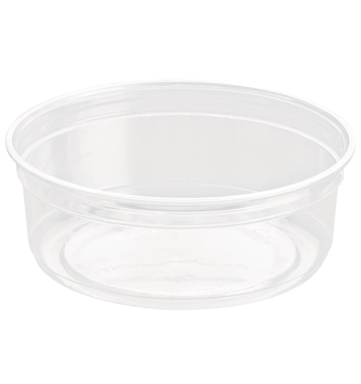 Plastic Deli Container rPET "DeliGourmet" 8 Oz/237ml (500 Units) Plastic Deli Container rPET "DeliGourmet" 8 Oz/237ml (500 Units)