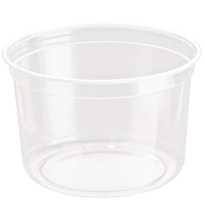 Plastic Deli Container rPET "DeliGourmet" 16 Oz/473ml (50 Units) Plastic Deli Container rPET "DeliGourmet" 16 Oz/473ml (50 Units)